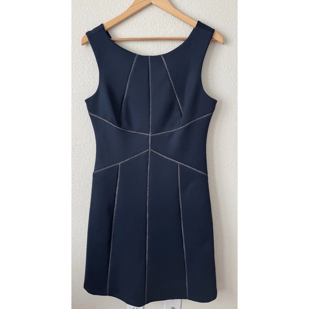 NWT Calvin Klein Women's‎ Size 10 Sleeveless Navy Blue Dress Business Career